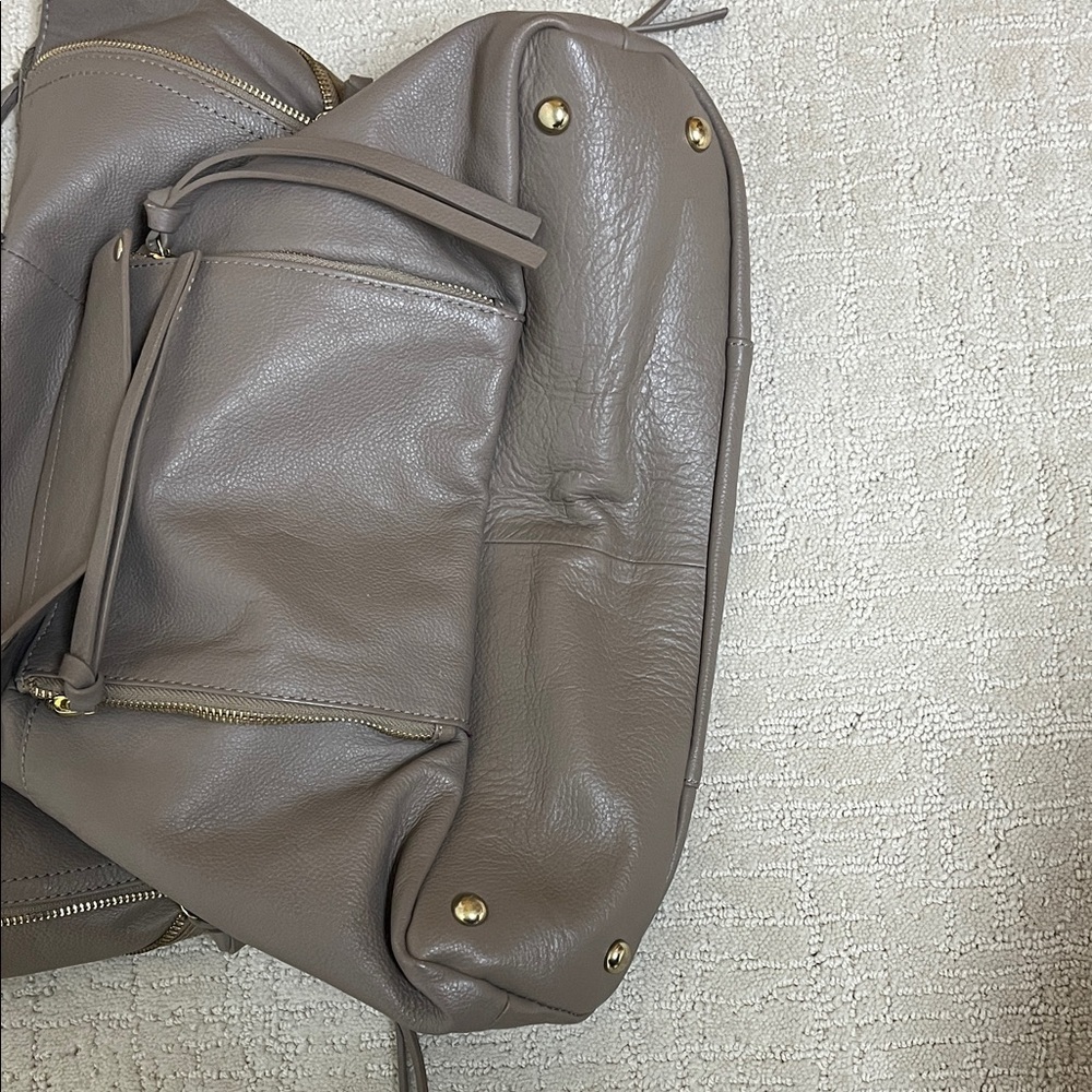 Kooba leather Taupe Tote Bag - Picture 6 of 7
